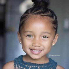 Black Toddler Hairstyles, Mixed Girl Hairstyles, Daughter Hairstyles, Toddler Braided Hairstyles, Biracial Babies, Toddler Braids, Mixed Girl, Kid Braid Styles