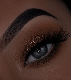 Shimmer Eye Makeup, Glitter Makeup Looks, Smink Inspiration