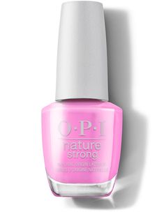 OPI Nature Strong Emflowered Opi Natural Nail Colors, Interview Nails, Natural Nail Polish, Long Lasting Nail Polish, Vegan Nail Polish, Classic Nails, Strong Nails, Mauve Pink, Seven Days