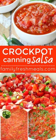 crockpot casserole with tomatoes, onions and green peppers in it on a wooden table