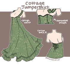 the instructions for how to make a corset jumpsuit from an old dress