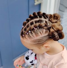 𝒫𝒾𝓃: 𝑔𝑜𝓁𝒹𝓈𝒽𝑜𝓇𝓉𝓎 💌 Toddler Hairstyles Girl Fine Hair, Baby Girl Hairstyles Curly, Hairstyles Girl, Cute Toddler Hairstyles, Easy Little Girl Hairstyles, Girly Hairstyles, Girl Hair Dos, Girls Hairstyles Easy, Lil Girl Hairstyles