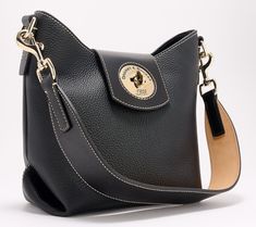 Elevate your everyday organization with this well-sized leather sac, featuring a roomy interior paired with a turnlock closure that's both simple to secure and easy to access. From Dooney & Bourke. Dooney And Bourke Handbags, Dooney Bourke Handbags, Koolaburra By Ugg, Best Purses, Bag Obsession, American Leather, Black Purses, Best Bags, Mens Shoes Boots