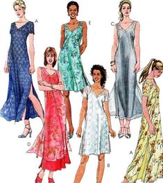 women's dress patterns from the 1960s