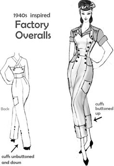 an old fashion sewing pattern for women's dress and jacket, with instructions on how to