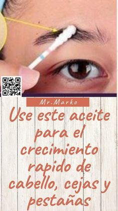 Use este aceite para el crecimiento rapido de cabello, cejas y pestañas Belleza Natural, Microblading, Doterra, Home Remedies, Eyebrows, Eyelashes, Beauty Hacks, Eye Makeup, Serum