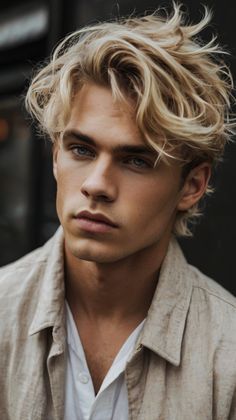 Explore 43 Trending Blonde Hairstyles Men Can Rock in 2024: From Short Curly to Long Straight Blonde Fade, Styling Guide