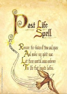 Past Life Spell | Charmed Book of Shadows Wiki | Fandom Past Life Spell, Grimoire Book, Under Your Spell, Magick Spells