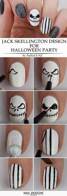 There are many easy Halloween nails tutorials out there, and sometimes it may get confusing on what to pick. So, we simplified that process for you! Easy Halloween Nails, Halloween Nails Designs, Easy Halloween Nails Design, Halloween Nail Art Tutorial, Halloween Nails Easy, Halloween Acrylic Nails, Cute Halloween Nails, Halloween Nail Designs, Popular Nails