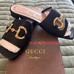 Brand New Gucci Nappa Lumiere Black Leather Mules Size 35/5 Brand New In Box Includes Gucci Dust Bags .Perfect Shoes To Elevate Every Outfit . 99 Cent Store, Black Leather Mules, Shoes Gucci, New Sneakers, Leather Mules, Gucci Black, Perfect Shoes, Gucci Shoes, Mule Clogs