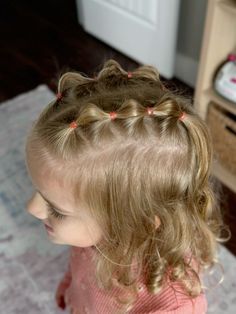 Cute hairstyles for school | easy girl hairstyles | 5 minute hairstyles #hairstylesforschool #toddlerhair #bubblebraidshairstyle Easy Toddler Hairstyles Short Fine Hair, Hairstyles For Toddler Girls Easy, Cute Hairstyles For School Easy, Girl Hairstyles Easy, Cute Girl Hairstyles, Easy Girl, Dance Hair, 5 Minute Hairstyles