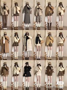 School Outfits Korean Style, Morikei Outfits, Korean Winter Outfits, Japan Outfits, Simple Style Outfits, Estilo Hippie, Everyday Fashion Outfits, Fashion Inspiration Design, Autumn Outfit