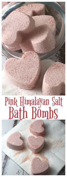 Pink Himalayan Salt is a wonderful source of nutrients - combine with a few other ingredients to make these easy bath bombs! Bath Boms, Himalayan Salt Bath, Salt Soap, Salt Bath, Bombe Recipe, Bath Bomb Recipes, Diy Spa, Homemade Bath Products, Nails Polish