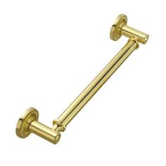 an image of a gold towel bar