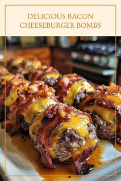 Get ready to impress your family and friends with these scrumptious Bacon Cheeseburger Bombs! Stuffed with crispy bacon, flavorful beef, and melted cheese, these bite-sized snacks will be the star of any gathering. Perfect for game days or backyard barbecues, this easy-to-follow recipe is a must-try for burger lovers everywhere. Don't forget to explore creative variations and toppings to make them truly yours. Click to learn how to make this delicious treat from Flavor Nectar!