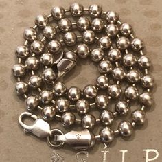 Vintage Silpada Sterling Silver Bead Ball Necklace N0194. Italian Made. Measures 16” Long. So Versatile. Can Be Worn By Itself Or With Your Favorite Pendants. Stunning!! Silver Beaded Necklace With 16 Inch Round Beads, Silver Chain Necklace With Polished Round Beads, Bead Ball, Long Necklaces, Silpada Jewelry, Ball Necklace, Silver Bead, Sterling Silver Bead, Long Necklace