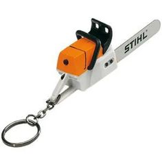 Stihl Chainsaw Keyring With Sound Effect - Skyland Equipment Ltd Mud Cakes, Chainsaw Repair, Firefighter Gear, Stihl Chainsaw, Garden Power Tools, Chain Saw, Yard Design, Mini Things, Waterproof Bags