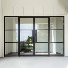 gloryirondoors thermal break 3 lites iron french double door with two sidelights French Door In Bedroom, Iron French Doors, Iron Doors Modern, Steel Frame Windows, White French Doors, French Double Doors, Steel French Doors, Office Doors, Iron Entry Doors