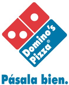 the logo for domino's pizza