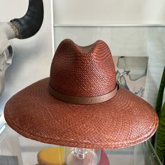 Elevate Your Style With This Stunning Gucci Wide Brim Hat. Crafted In Italy Using High-Quality Straw Material, This Hat Is Perfect For Any Occasion. The Neutral Brown Color And Solid Pattern Make It Easy To Pair With Any Outfit, While The Wide Brim Adds A Touch Of Sophistication. Its Size Is Medium, Making It A Comfortable Fit For Women. The Hat Features The Iconic Gucci Brand, Further Adding To Its Elegance. Whether You're Going For A Casual Or Formal Look, This Gucci Hat Is A Must-Have Accessory In Your Wardrobe. Get Ready To Turn Heads With This Statement Piece! Hat Been Used Few Times Only, It Is In A Great Condition Luxury Gucci Summer Hat, Gucci Short Brim Summer Hats, Gucci Brown Short Brim Hat, Designer Brown Hat With Short Brim, Gucci Adjustable Brimmed Hat, Designer Brown Brimmed Hat, Elegant Gucci Adjustable Hat, Luxury Straw Hat For Beach, Designer Brimmed Beach Hats