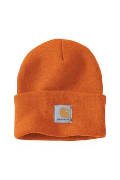 Cool weather is coming up so make sure you are fall ready with our Carhartt Knit Cuffed Beanie in Orange! Featuring a stand out color, ribbed knit, and cuffed hem with logo patch, it’s the perfect accessory to complete any look. Add this staple to your closet today!Features:CarharttStyle: A18-Q65Color: Marmalade100% AcrylicUnisex hats, beaniesRibbed knit fabricCuffed hem with Carhartt branded patchOne size fit mostImportedHand wash cold Orange Carhartt Beanie Outfit, Carhartt Beanie Outfit, True Autumn Palette, Orange Beanie, Beanie Outfit, Carhartt Beanie, Carhartt Style, Autumn Palette, True Autumn