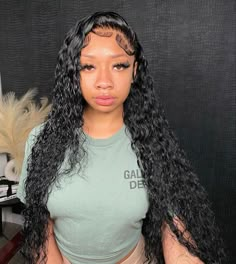 Lace Hairstyles, Deep Wave Lace Front Wig, Wet And Wavy Hair, Wave Lace Front Wig, Curly Lace Wig, Indian Human Hair