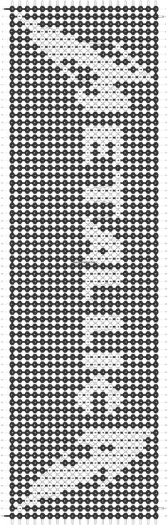 a black and white pattern with dots on it