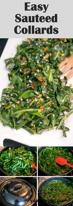 how to make easy sauteed collards