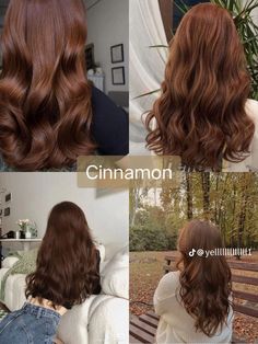 Ash Brown Hair With Copper Highlights, Light Brown Hair For Neutral Skin Tone, Italian Hair Color, Gingerbread Brown Hair, Brown Wine Hair Color, Cinnamon Hair Color Brown, Dark Auburn Copper Hair, Natural Looking Hair Color Ideas, Hair Color Ideas Natural Colors