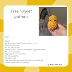 Amigurumi Free Pattern Chunky Yarn, Nugget Crochet, Gift Ideas Crochet, Free Crochet Sweater, Cute Crochet Patterns, Crochet Gift Ideas, Gifts Crochet