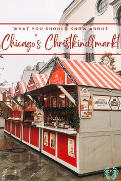 what you should know about chicago's christmas market, including the food and drink stalls