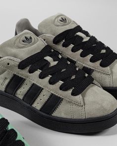 Adidas Campus 00s Silver Pebble, Cool Shoes Adidas, Adidas Originals Campus 00s Outfit, Campus 00s Adidas, Campus Adidas Shoes, Campus 00s Shoes Outfit, Adidas Campus 00s Gray, Adidas Originals Campus 00s, Skate Shoes Aesthetic