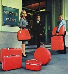 Eva Marie Saint, Travel Luggage Set, Eva Marie, American Tourister, Luggage Sets, Vintage Pictures