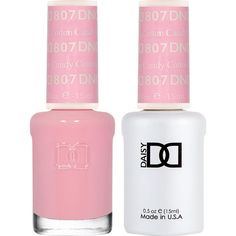 DND Duo - #807 Cotton Candy / Soak-Off Gel Polish 0.5 oz. + Nail Lacquer 0.5 oz. Spa Prices, Nail Services, Soak Off Gel, Nail Technician, Gel Manicure, Professional Nails, High Gloss Finish, Nail Lacquer, Cotton Candy