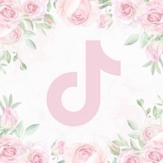 the number thirteen is surrounded by pink roses