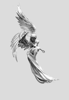 Female Angel Tattoo, Dark Angel Tattoo, Angel Sculpture Art, Angle Tattoo, Fallen Angel Tattoo, Guardian Angel Tattoo, Flying Angel, Lace Tattoo Design