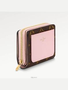 Gender: Women Brand: LOUIS VUITTON Product Name: Lou Wallet Pink M82378 Bags Alora Code: 84410809 Origin: France Designer Style ID M82378 Wallets For Women Designer, Girly Things To Buy, Wallets Aesthetic, Cute Wallets For Women, Preppy School Supplies, Wallets For Girls, Cute Wallets, Shop Till You Drop