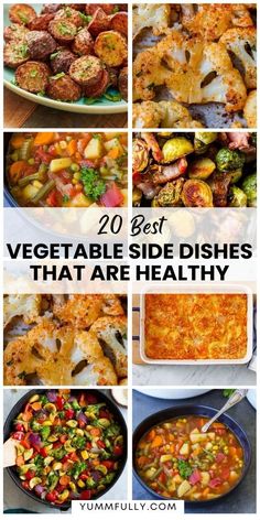 the best vegetable side dishes that are healthy