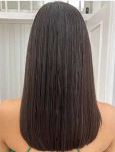 Straight Hair One Length, Back Length Haircut, Simple Straight Haircut, U Shaped Haircut Long, Medium Long Straight Haircut, Medium One Length Haircut, Haircut U Shape, U Shape Haircut Medium