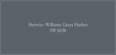 sherrin - williams grays harbor sw 636