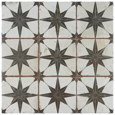 an image of a tile pattern that looks like stars