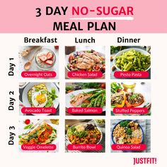 3 day no sugar meal plan 90 Day Low Carb Challenge Diet, No Cook Meal Plan, No Sugar Diet Meal Plan, No Sugar Meal Plan 21 Days, How To Cut Sugar Out Of Your Diet, Zero Sugar Meals, Zero Sugar Diet Food List, No Sugar Diet For Beginners, No Sugar Meal Plan