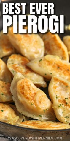 the best ever pierogi recipe in a skillet