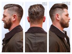 ...on point Undercut Hairstyle Men, Mens Undercut, David Beckham Hairstyle, Men's Cuts, Undercut Hairstyle, Men Back, Mens Hairstyles With Beard, Gents Hair Style, Hairstyle Men