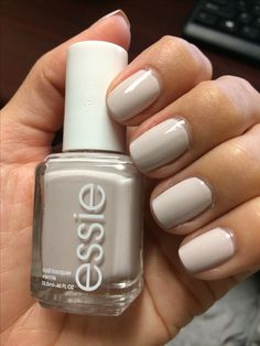 Between The Seats Essie, Beige Nail Polish, Beige Nail, Nail Shades, Nails Autumn, Beige Nails, Nail Style, Nail Colours, Essie Nail Polish