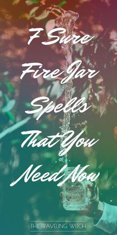 7 Sure Fire Jar Spells That You Need Now // Witchcraft // Magic // The Traveling Witch What Is Spirituality, Occult Witch, Spells For Beginners, Spell Jars, Healing Spells, Magick Spells