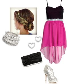 "school dance with james" by dharmawoods ❤ liked on Polyvore Dresses Dance Middle School, Dresses For Middle School Dances, 8th Grade Dance Dresses, Middle School Dance, Promotion Dresses, Outfits 2016