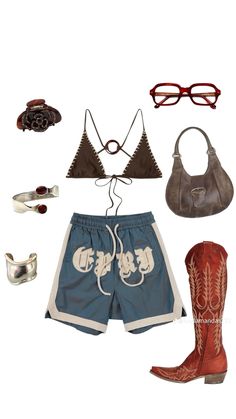 Bonnaroo Outfits Festival Looks, Pride Festival Outfit, Bonnaroo Outfits, Pride Festival, Beach Party Outfits, Fashion Forecasting, 2000s Fashion Outfits, Textiles Fashion, 2000s Fashion