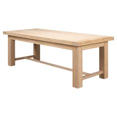 a wooden table with no legs on it