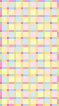 an image of a colorful plaid pattern that looks like it is in pastel colors